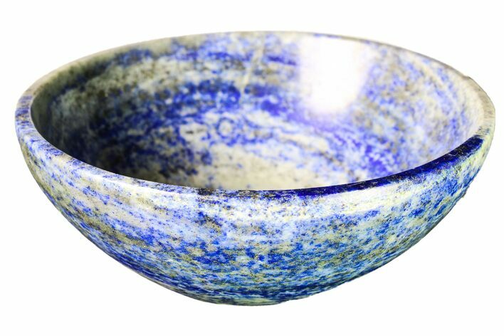 Polished Lapis Lazuli Bowl - Pakistan #153247